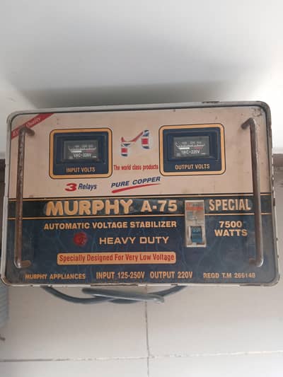 stablizer murphy A75