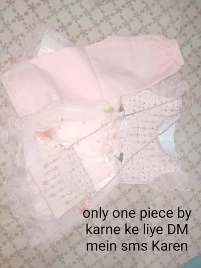 Kids Fancy Party Wear Dress – Soft Pink Color