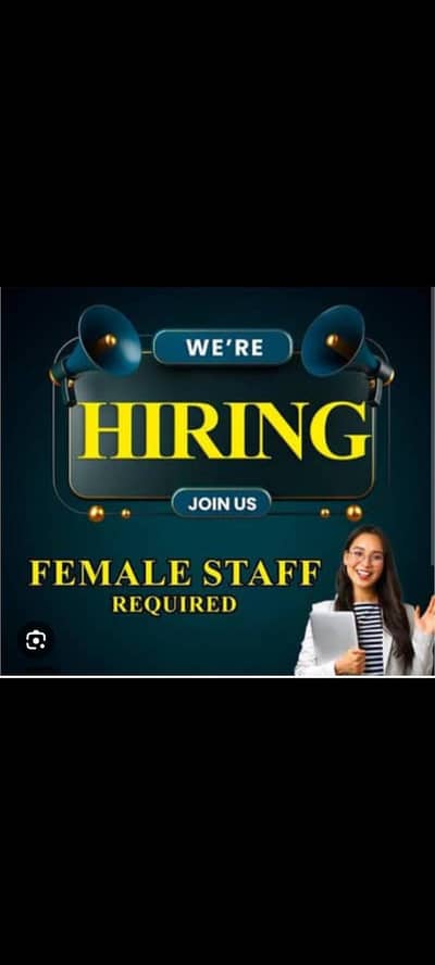 Female Staff Required