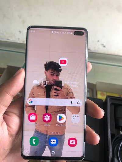 sumsung s10 plus 8+128 ofical pta approve  just miner sa crack