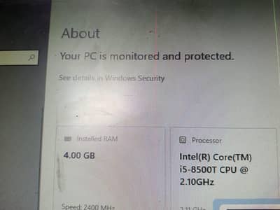 Thinkpad CPU core i5 8th generation with 2gb nividia GeForce GPU