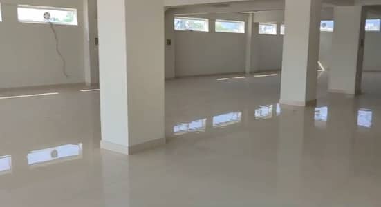 D-12 Brand New Tile Floor 6,250 Sqft Ground Floor Space Available For Rent Best For Cash and Cary,Brand Stores Etc