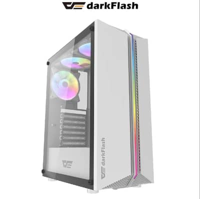 darkFlash DK151 ATX Mid-Tower PC Case – White