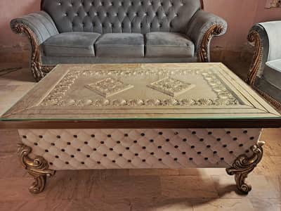 Sofa set all okay with table 03192772962