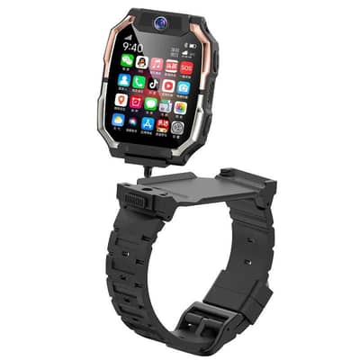 Rugged Foldable Smart Watch – Perfect for Fitness, Fun & Tech Lovers!