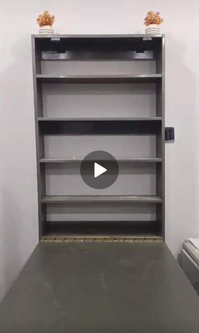 Wall Mounted Foldable Iron Table – Strong & Space Saving