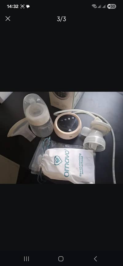 ornavol single electric breast pump for salw