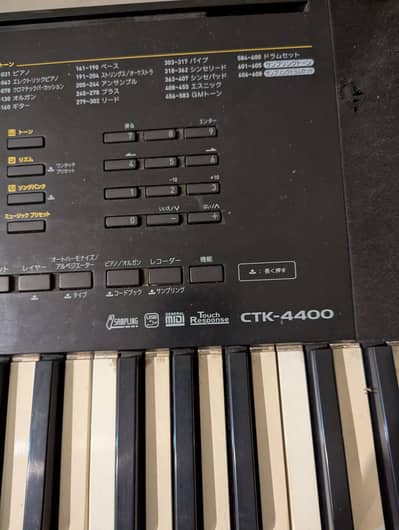 Professional Piano Keyboard Casio CTK 4400