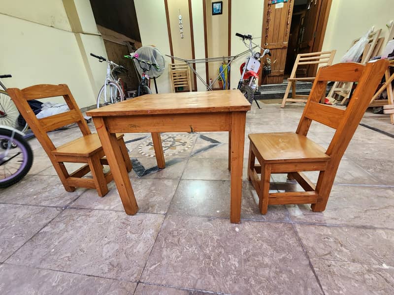 Solid Wood Kids Study Table 4