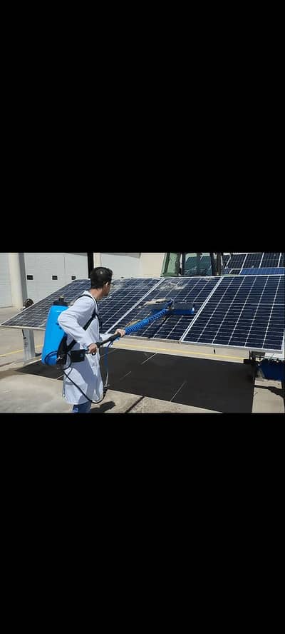 solar washing service
