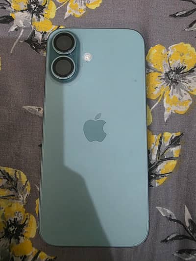 Iphone 16 PTA Approved 128 GB Tail Green Colour