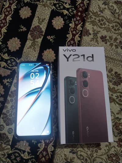 Vivo Y21d just box open