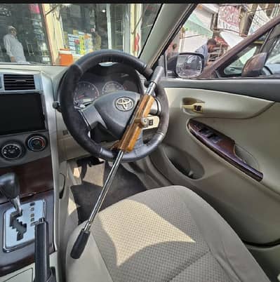 Metal car steering wheel lock heavy duty anti theft security device