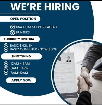 Chat support Respresentative (CSR)