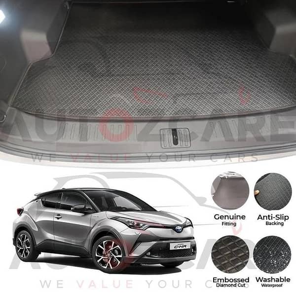 Toyota C-HR China Rexine Custom-Size Trunk Mat - Model 2016-2025