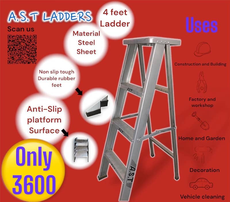 6 Step Folding Ladder 5