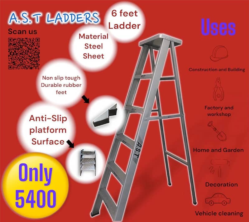 6 Step Folding Ladder 7