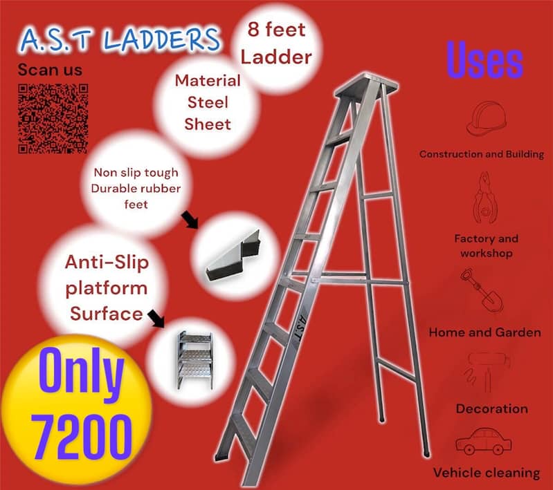 6 Step Folding Ladder 9