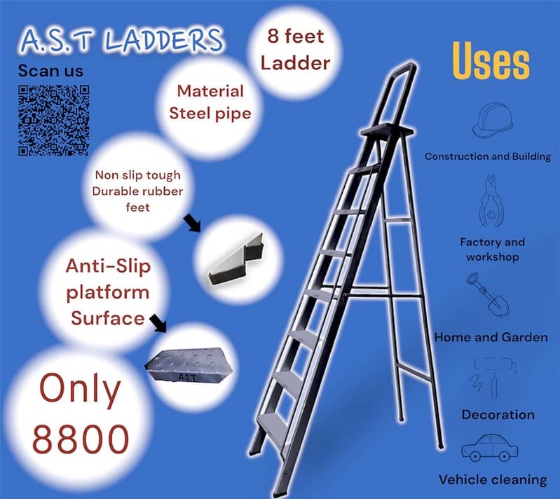 6 Step Folding Ladder 10
