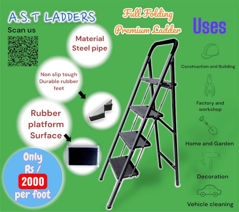 6 Step Folding Ladder 11