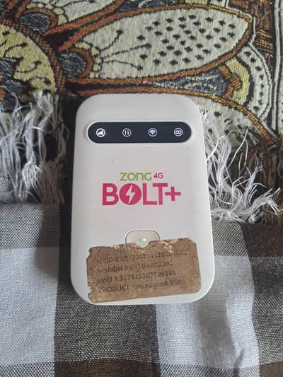 Zong Bolt+ 4G