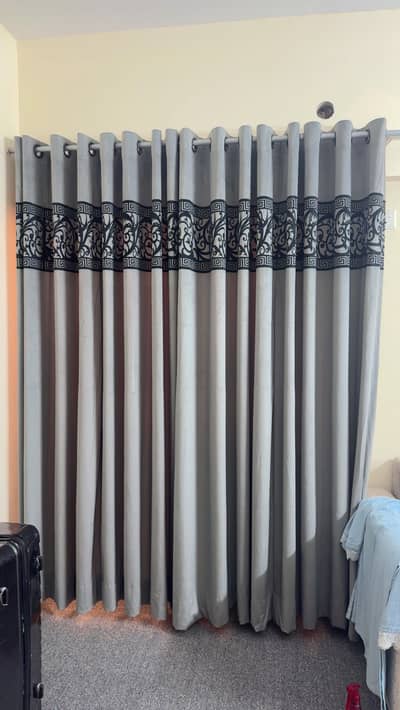 4 large curtain high quality velvet