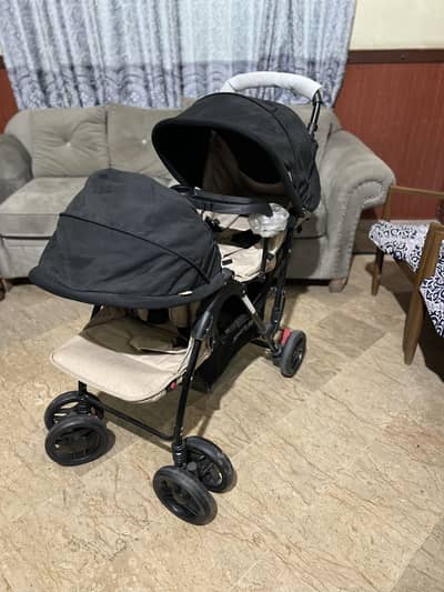 Luxury Baby Twin Stroller