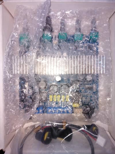 Aiyima 2.1ch bass treble digital amplifier TPA3116D2 with 24v supply