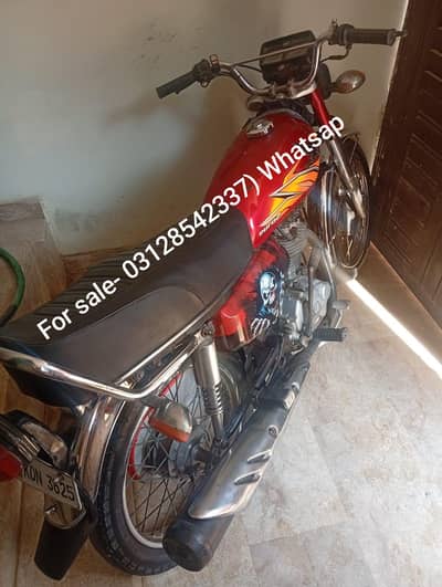Honda 125 urgent for sale (031285-42337) Whatsapp