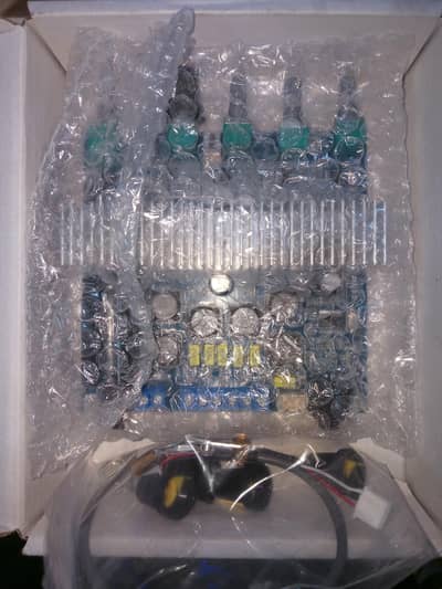 Aiyima 2.1ch bass treble digital amplifier TPA3116D2 with 24v supply