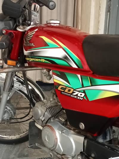 Honda CD 70 21/22 model total genuine condition 10/10 documents clear