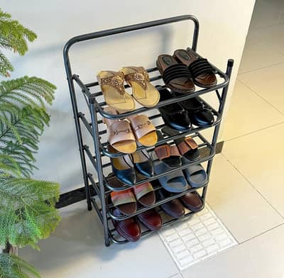 Stainless Steel Shoes 5 Layers Rack