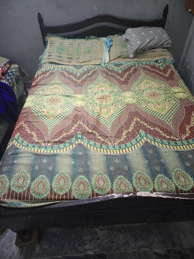 Single Bed with Mattres. Little Bigger then Single.