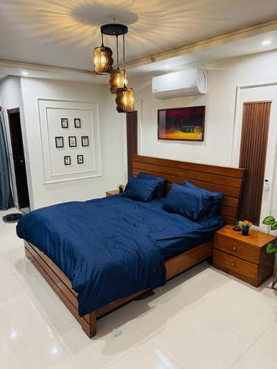 Two bad apartment for rent available Gulbarga green Islamabad fully furnished