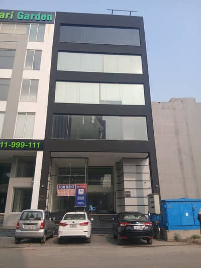 8 Marla Brand New Ground Floor Available for rent on top location of Broadway Phase 8 DHA Lahore
