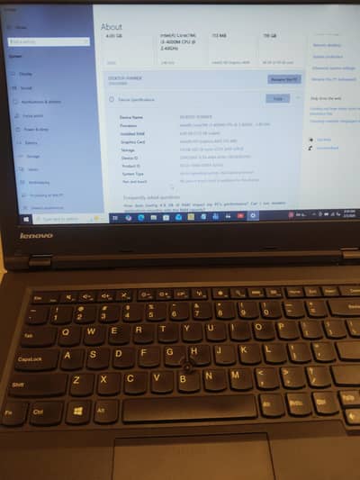 Lenevo Thinkpad  10/10 core I 3 5th