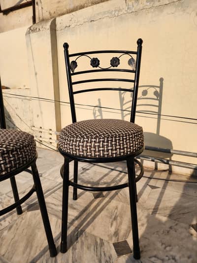 Solid Steel Dining Chairs