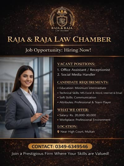 Receptionist & Social Media Handler