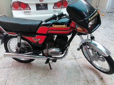Kawasaki GTO 125 for sale 0318/63/92/642 Lahore register