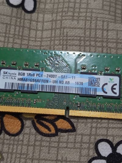 SK Hynix 8GB DDR4 Laptop RAM - 2400MHz (Original)