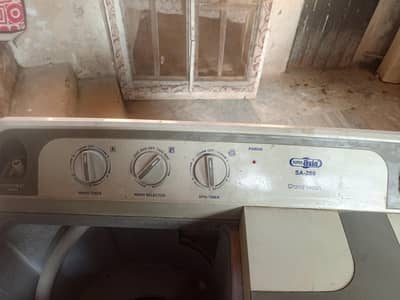 super Asia washing dryer machine