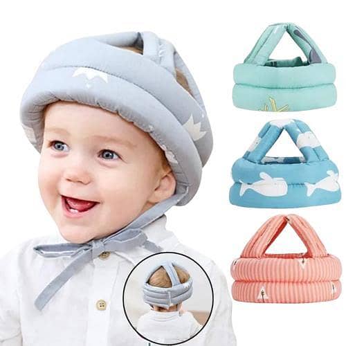 Baby Safety Helmet – Soft Head Protection for Infants (6–36 Months)