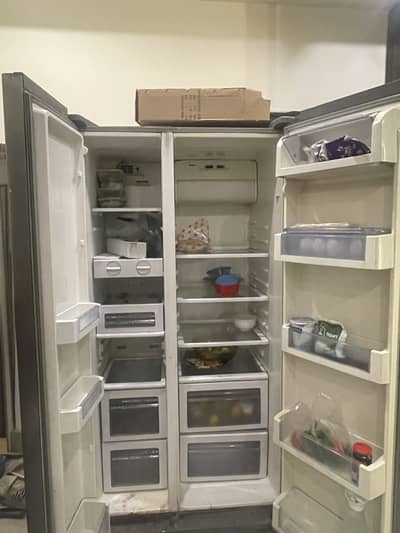 Haier side by side refrigerator for sale