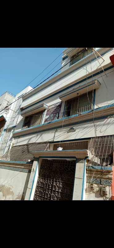 SECTOR- 5-C/2 BEAUTIFUL GROUND PLUS ONE ROAD SE UPER HAIBEAUTIFUL GROUND PLUS ONE ROAD SE UPER HAI NORTH KARACHI