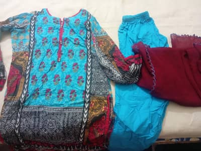 3 piece stitch suit medium