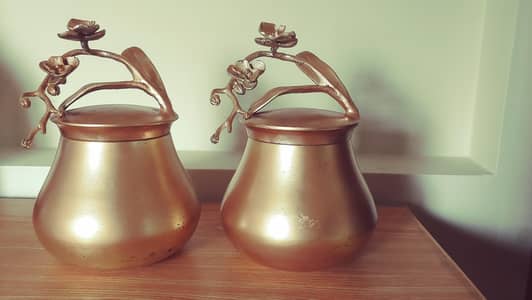 Vintage Brass Pot