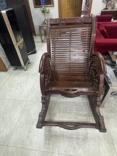 Solid Wood Swing Chair