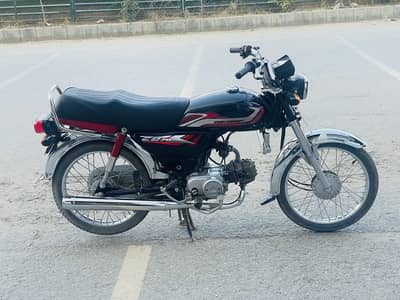 Honda cd 70 red color mint condition for sale