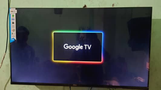 Led TV Haier Google TV 40 inch with Box Good Condition