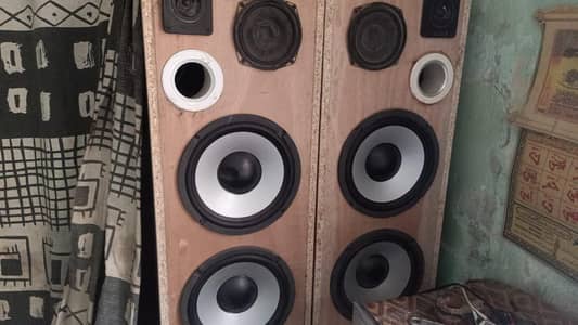10 inch woofer spekers Two pair